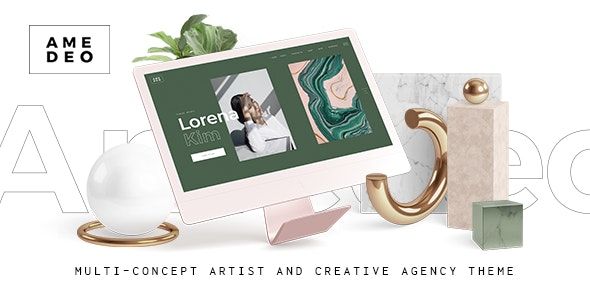 Amedeo v1.2 - Multiconcept Artist and Creative Agency WordPress Theme
