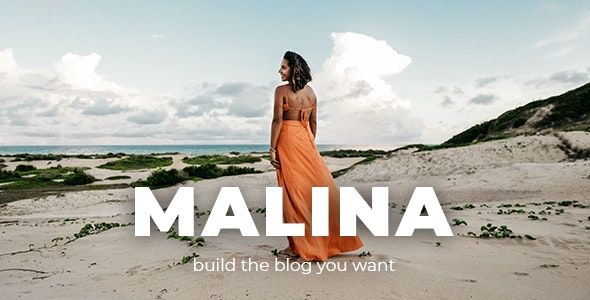 Malina v2.2.0 - Personal WordPress Blog Theme
