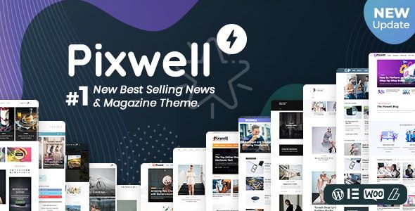 Pixwell v7.0 - WordPress Modern Magazine
