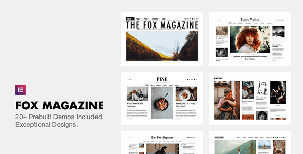 The Fox v4.6.7.1 - Minimal WordPress Blog Magazine Theme