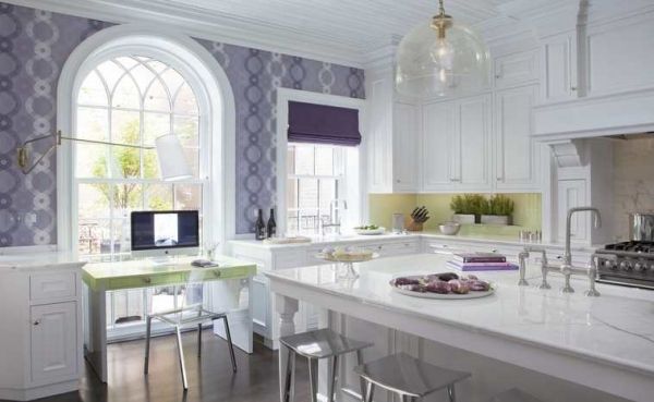 Какого цвета обои выбрать для кухни: приемы стильного преображения интерьера