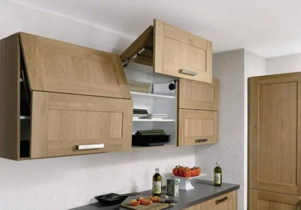 Как повесить кухонные шкафы на стену: какая фурнитура обеспечит недежный крепеж